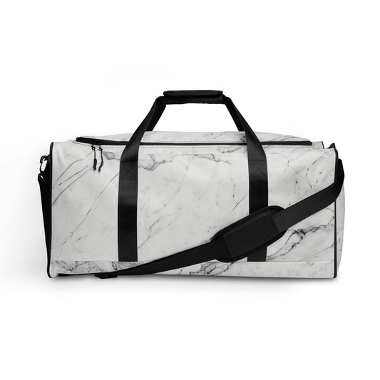 White Marble Duffle