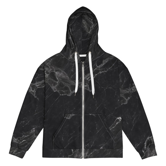 Nero Marquina Marble zip