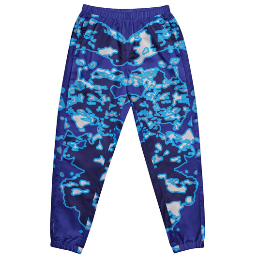 Rorschach Blue track pants